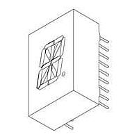 Lumex LDS-E5007RI-USB LED Displays .50" Sng Digit Disp Alpha/Num 470nm Blue