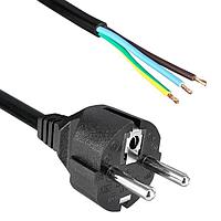 Qualtek Electronics 363014-D01 No Receptacle Power Cord EURO 2.5M 16A CEE 7/7 ROJ