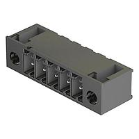 HARTING 14121214006000 Pluggable Terminal Blocks har-flexicon, 12pin male, horizontal pcb mount (THR/SMC), with screw flange, 11Amps, pitch 3.50mm