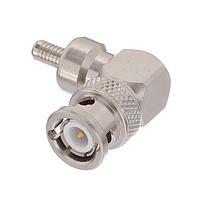 Radiall R141182000W Connectors BNC / RIGHT ANGLE PLUG CRIMP TYPE CABLE 5/50 S