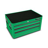 TOPTUL TBAA0304 - 3-Drawer Middle Tool Chest - GENERAL SERIES - GREEN