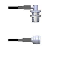 Amphenol Custom Cable Q-1S0550008120i RF Cable Assemblies N-RJB/TNC-SP RG58 120I