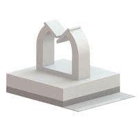 Essentra Components MWSEB-4-19A-RT Cable Mounting & Accessories Micro Wire Saddle,Adh Mnt,Natural