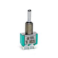 Electroswitch A127S1CXZQ Toggle Switches SPDT ON-OFF-ON .410 BRGHT CHRM SOLD LUG