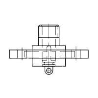 AMP Connectors - TE Connectivity 850910-1 Standard Circular Connector FLANGED RECEPTACLE