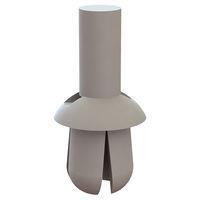 Essentra Components 61PR300200 Push-In Rivet Push Rivet, .187 Hole, .062-.125 Panel Thk