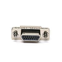 Glenair MWDM2L-15PSS Micro-D D-Sub Connectors MICR D SLDRCUP CON 15CNT SZ #26 SKT