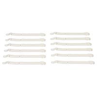 Panduit FLEX-RAIL04PN Racks & Rack Cabinets HD Flex 4-port Panel rail kit, 1RU, 12 R