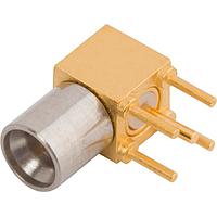 Amphenol SV Microwave SF1212-6001 PCB Connectors SMP M PCB Thru-Hole Conn R/A LD