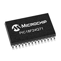 Microchip Technology PIC18F24Q71T-I/SO MCUs 16KB Flash, 1KB RAM, 2x OPA, 12-bit differential ADCC with context, 8/10-bit DAC