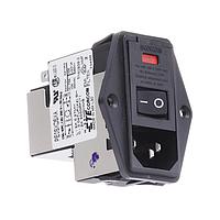 Corcom - TE Connectivity PE0SXDSXA Inlets 10A DUAL FUSE HORIZONTAL MOUNT
