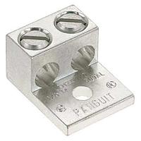 Panduit LAM2A350-12-6Y Mechanical ALUM MECH LUG 1H 2 BRRL #6 AWG