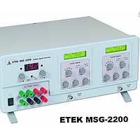 ETEK MSG-2200 Multiple Signals Generator (10 Hz ~ 100 kHz, 1 kHz ~ 15 MHz)