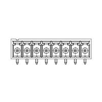 Molex 39502-3008 Headers 3.5MM EURO HDR RA 8CT GR
