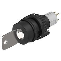 EAO 14-437.036K Switch Actuators Actuator, Nature, Aluminium, anodised, 2 NO, Rest (a) - Momentary, Universal terminal, 2 x 0.5 mm, IP65, according to DIN EN 60529