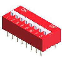 Diptronics NDSR-07V DIP Switches Dip switch Slide Type