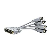 ADLINK Technology C409M Specialized Cables C409MDB-37 to four DB-9 male cable(20 cm)