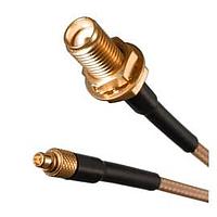 Johnson / Cinch Connectivity Solutions 415-0071-MM500 RF Cable Assemblies Straight SMA BH Jack toStraight MMCX Plu