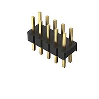 GCT (Global Connector Technology) BF050-06-A-B-0200-0300-L-G Board to Board & Mezzanine Connectors 6w, 2mm Pitch Pin Hdr, DIL, TH, Vert, GF, Box