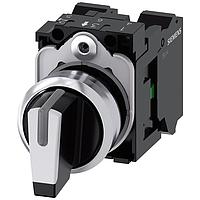 SIEMENS A6X30143167 Multi-Directional Switches SELECTOR SWITCH. I-O-II. BLACK. WHITE