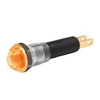 Mallory Sonalert FL1P-8NJ-2-Y12V Panel Lights LED YEL 8MM NUT 12VAC/DC