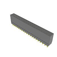 Samtec ESQ-120-12-G-D-LL Sockets Elevated Socket Strip, 0.100" Pitch