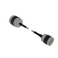 Samtec RF058-06SP2-05SR3-1000 RF Cable Assemblies 50 Ohm RF Cable Assembly, RG 58 Cable