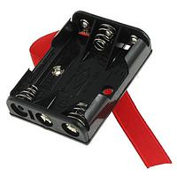 Eagle Plastic Devices 12BH431P-R-GR Battery Clip 3 "AAA" PC LDS W/RIB