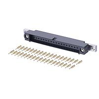 Harwin M80-5C13805MU Connector Kits 19+19PosM24-28AWGCableKitRearPanelMount