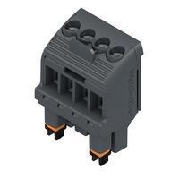 Weidmuller 1372520000 Pluggable Terminal Blocks BHZ 5.00/04/90LH GGY/GGY
