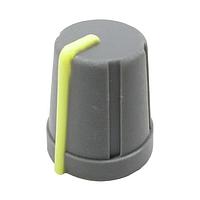Eagle Plastic Devices 450-4642 Knobs & Dials SOFT TCH SH GY/YL