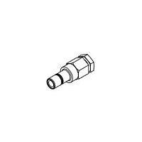 Radiall 2001-7551-002 RF Connectors / Coaxial Connectors SMB / STRAIGHT JACK MALE CLAMP TYPE FOR 2/50 S CABLE NICKEL