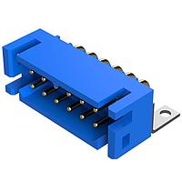 Amphenol Positronic PLB12M4B0A1 Connectors Power Connector - 2 Row, 12 size 16 contacts, Pin (Male), Right Angle Solder