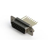 EDAC 627-M15-223-LN2 D-Sub Connectors - Standard Density Vertical Machined D-Sub Connectors