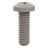 Essentra Components 010080PW018 Phillips Pan Phillips Screw, #0-80 Thread, 3/16 Lg