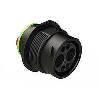 Amphenol SINE Systems AHDP04-18-06PN-SRA Connectors DURAMATE PLASTIC, AHDP, SRA