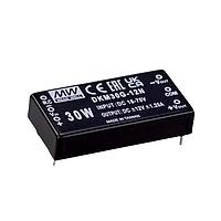 MEAN WELL DKM30G-12N Isolated 30W 18-75Vin +/-12Vout +/- 0-1250mA DIP 2x1 Regulated