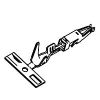 AMP Connectors - TE Connectivity 962875-1 (Cut Strip) Quick Connect MICRO-P-TIMER KONT Cut Strip of 100
