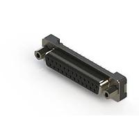 EDAC 628-025-320-013 D-Sub Connectors - Standard Density Vertical Plastic Body D-Sub Connector