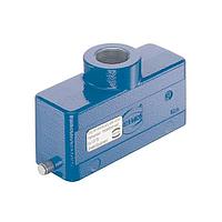 HARTING 19360241441 Headers & Wire Housings 24B EX Hood Top Entry, Single Lever, Low Construction, M25  (IECEx Intrinsically Safe - IEC EN 60079)