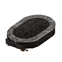 Same Sky (formerly CUI Devices) CMS-201438-058S Speakers speaker, 20 x 14 x 3.8mm deep, PEN, NdFeB, .5W, 8ohm, 800Hz, spring contacts