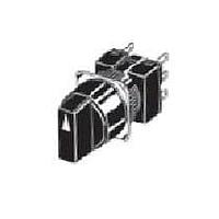 Omron Automation and Safety A165W-T2MG-24D-2 Rotary Switches RND 2PS MNT 24VD GRN IP65 DPDT Illum