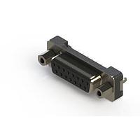EDAC 628-015-320-017 D-Sub Connectors - Standard Density D SUB RECEPTACLE VERT METAL