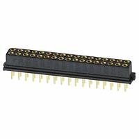 Harwin M80-8873405 Headers 17+17 POS DIL FEMALE VERT GOLD