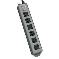 Tripp Lite UL24RA-15 Power Outlet Strips MTL-RCPTCLS,6 OUT,15FT CORD