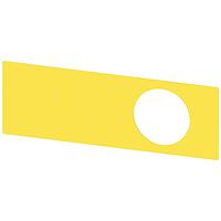 SIEMENS 3SU19000BE310AA0 Labeling Plate BACKING PLATE YLW WITHOUT INSCRIPTION