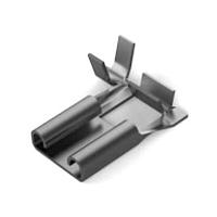 AMP Connectors - TE Connectivity 1742881-1 (Cut Strip) Flag Tab 250 FAST FLAG RCPT Cut Strip of 100