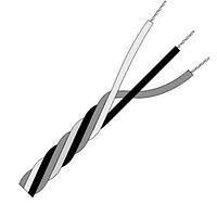 Alpha Wire 1122 CL005 Communication and Control 28 AWG, 4 Conductor Communication Cable, Shielded, 100 ft  - Clear