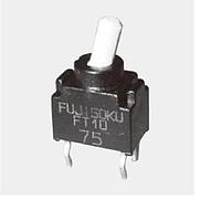 Nidec Components FT2D-5M-Z Ultra-Miniature Washable Toggle Switch DPDT ultraminiature toggle switch, ON - ON function, right angle mounting