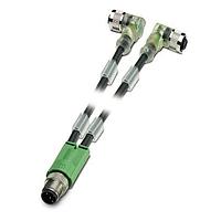PHOENIX CONTACT 1562482 Sensor Cables / Actuator Cables SAC-3P-M12Y/2X3,0- PUR/M12FR-2L